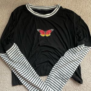 Butterfly Long Sleeve Shirt